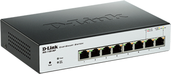 D-Link DGS-1100-08P Right Angle View