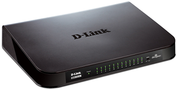 D-Link DGS-1024A Right Angle View