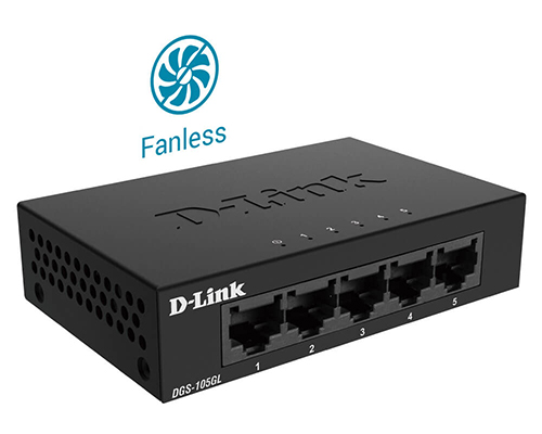 D-Link Ethernet Switch, 16 Port Easy Smart Managed Gigabit Network Internet  Desktop or Wall Mount(DGS-1100-16V2),Black